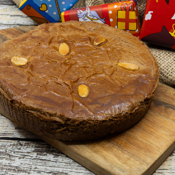 Gevuld speculaas taartje